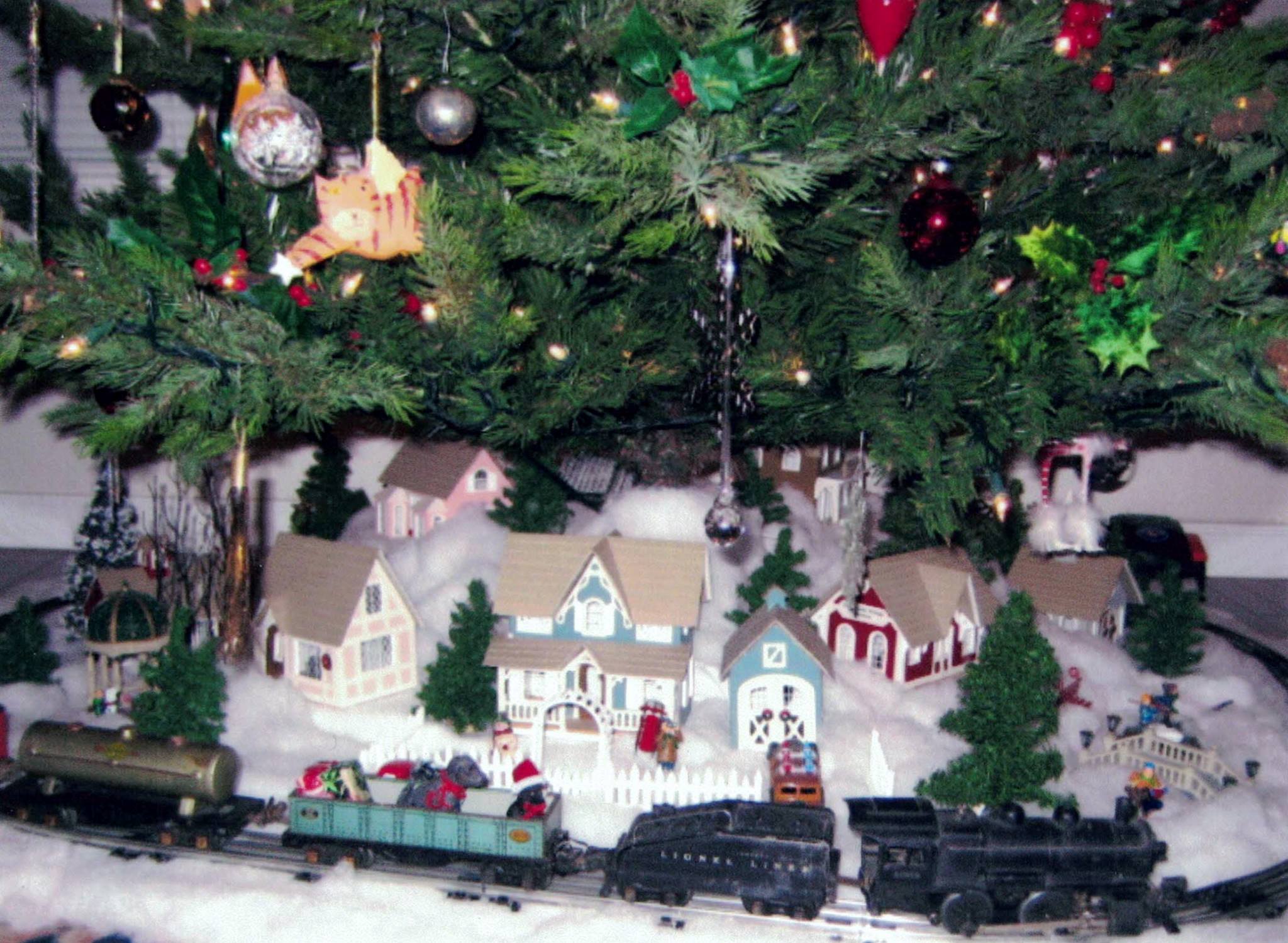 Lionel Train Christmas Village